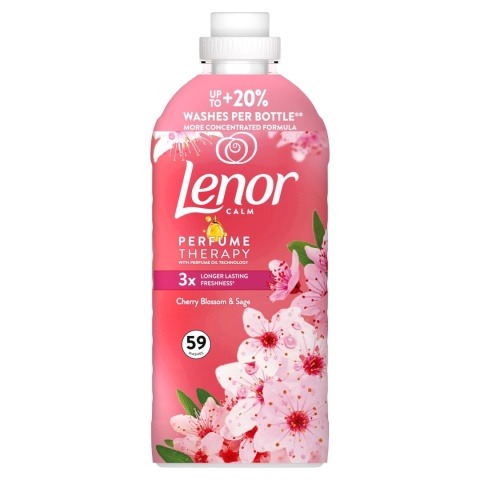 Lenor Cherry Blossom Sage perfumowany płyn do płukania 1200 ml 59 prań