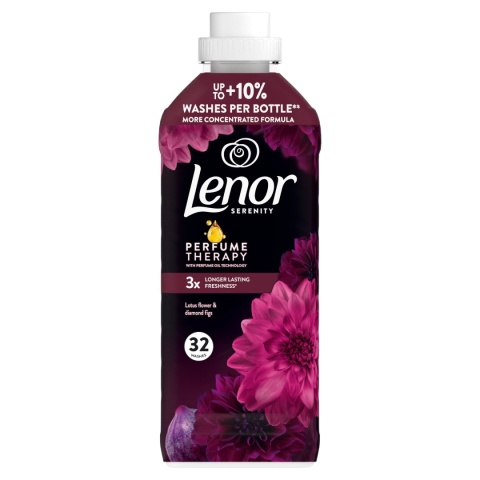 Lenor Lotus Flower & Diamond Figs płyn do płukania 675 ml 32 prania