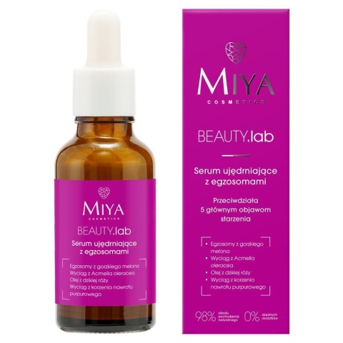MIYA Beauty.lab serum ujędrniające z egzosomami 30 ml przeciwzmarszczkowe i anti aging