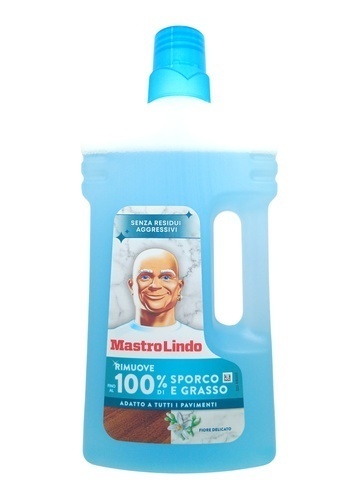 Mr Lindo Proper Zestaw płynów do podłóg 4w1 (4 x 930 ml) Delikatne kwiaty, Lawenda, Cytryna, Do podłóg drewnianych