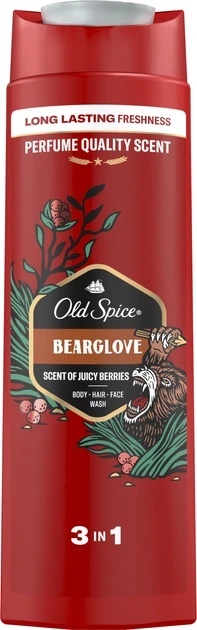 Old Spice Bearglove 2 w 1 szampon i żel pod prysznic 400 ml