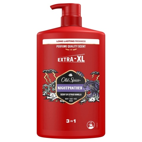 Old Spice Night Panther żel pod prysznic i szampon 3 w 1 1000 ml