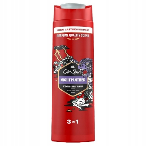 Old Spice zestaw żeli pod prysznic i szamponów dla mężczyzn 3w1 mix 4 x 400 ml