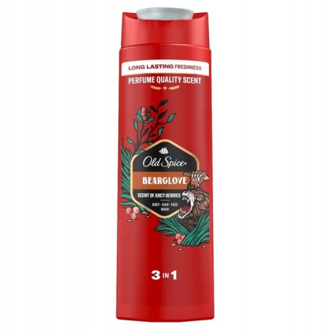 Old Spice zestaw żeli pod prysznic i szamponów dla mężczyzn 3w1 mix 4 x 400 ml