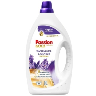 Passion Gold Professional żel do prania uniwersalny lawenda 3,52L 88 prań