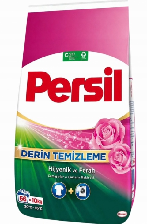 Persil Professional Różany proszek do prania białego i uniwersalnego 10 kg 66 prań