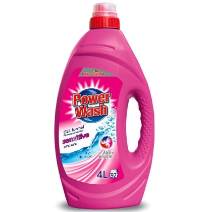 Power Wash żel do prania Sensitive 4L 92 prania