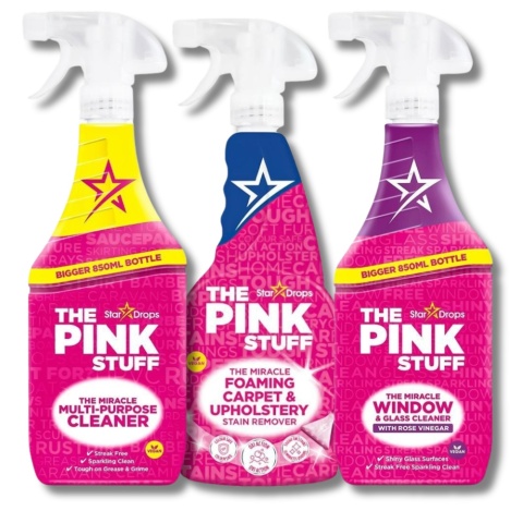 The Pink Stuff zestaw czyszczący 6w1 komplet do domu i ogrodu