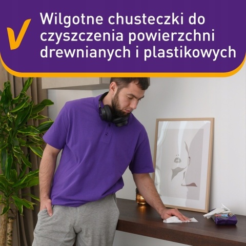 VORTEX chusteczki czyszczące Meble 48 szt