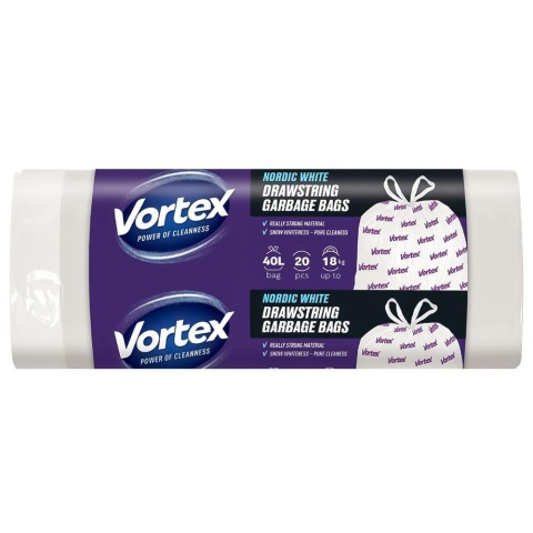 VORTEX worki na gruz 40L z taśmą 20 szt