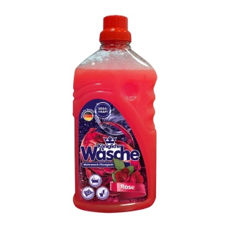 Königliche Wäsche zestaw płynów uniwersalnych 4w1 (4 x 1100 ml) Mango, Cytryna i limonka, Mydło marsylskie, Róża