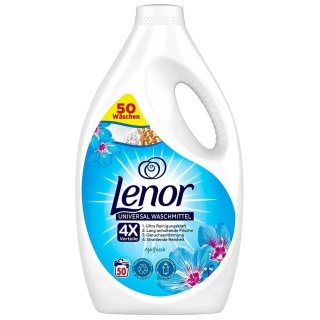 Zestaw żeli do prania Lenor 2w1 100 prań 2 x 2,5 l Color Amethyst Blütentraum + Aprilfrisch