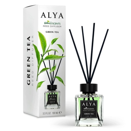 Alya Nature’s Scents Green Tea patyczki zapachowe zielona herbata 100 ml