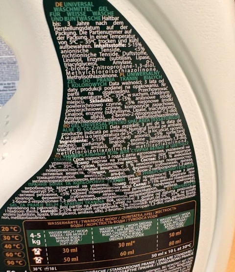 Königliche Wäsche Uniwersalny Żel do prania 3,2L - 106 prań