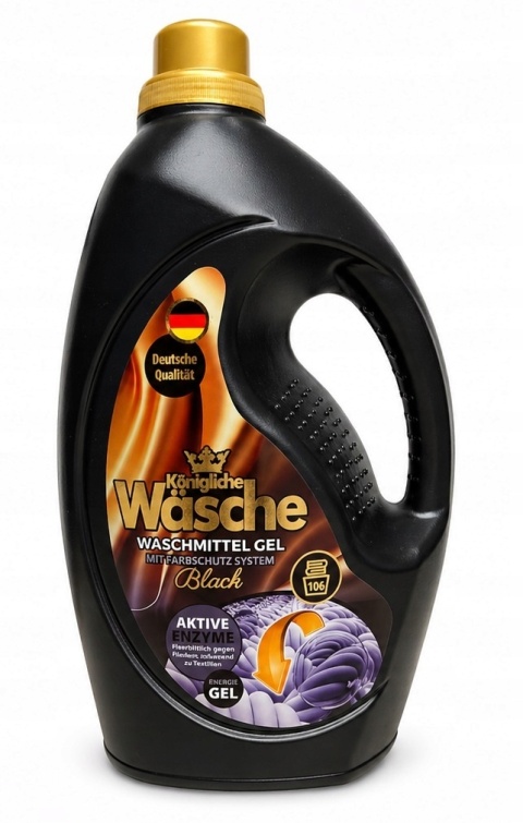Königliche Wäsche Żel do prania czarnego 3,2L DE - 106 prań