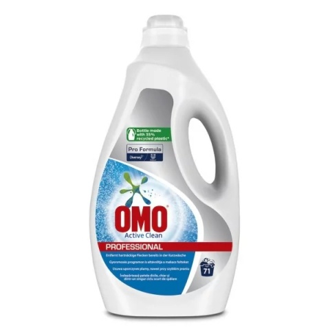 OMO Professional Active Clean 5 l - profesjonalny płyn do prania 71 prań
