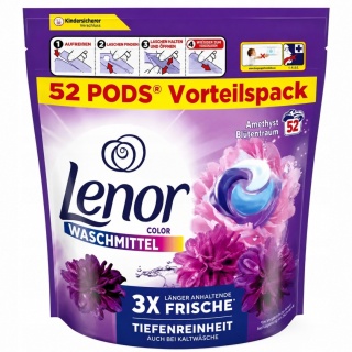 Lenor Amethyst Blütentraum kapsułki do prania kolorów 52 sztuki