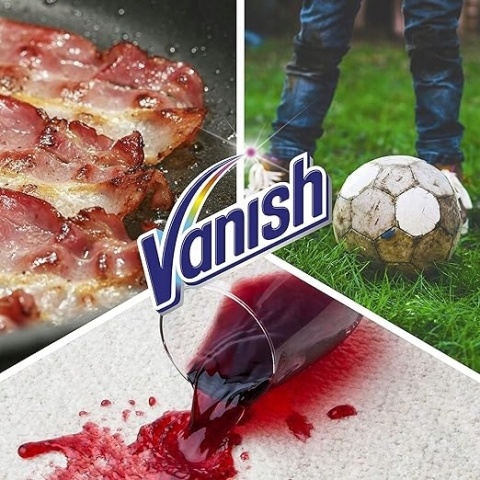 Vanish Oxi Action proszek do czyszczenia dywanów 650 g - Deep Cleaner 3w1