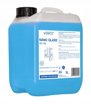 Voigt NANO GLASS VC 176 płyn do mycia szyb i luster 5 l