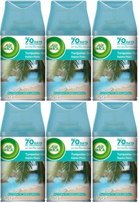 AIR WICK Freshmatic Rajska Plaża zapas 250ml