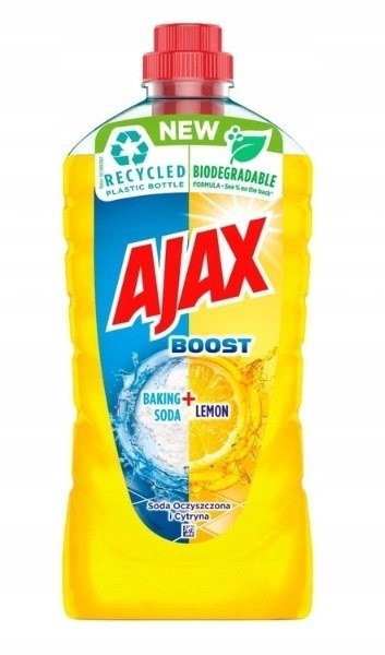 Ajax Soda cytryna płyn uniwersalny do podłóg 1000ml