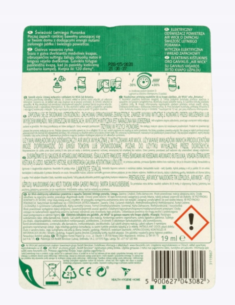 Air Wick wkład elektryczny 19 ml 19 g