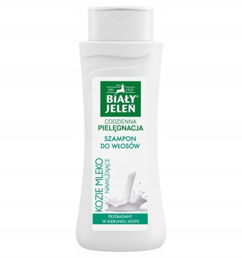 BIAŁY JELEŃ SZAMPON DO WŁOSÓW KOZIE MLEKO 300ML BIAŁY JELEŃ SZAMPON DO WŁOSÓW KOZIE MLEKO 300ML
