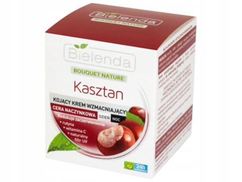 BIELENDA KASZTAN KREM WZMACNIAJĄCY NACZYNKA D/N 50 BIELENDA KASZTAN KREM WZMACNIAJĄCY NACZYNKA D/N 50