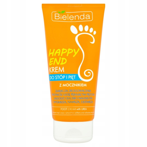 Bielenda Happy End Krem do stóp i pięt z mocznikiem 125 ml Bielenda Happy End Krem do stóp i pięt z mocznikiem 125 ml