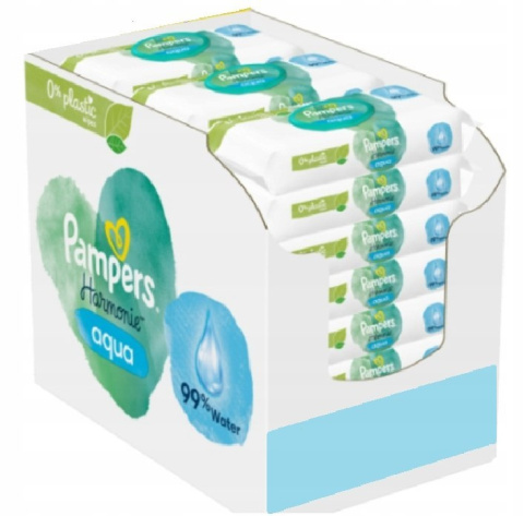 Pampers Harmonie chusteczki nawilżane  (24x48szt.+ 1x48szt.=1200zt.)