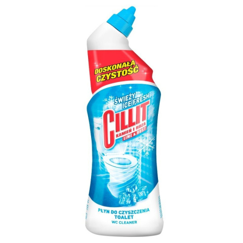 Cillit Ice Fresh kamień i rdza żel do WC 750ml Cillit Ice Fresh kamień i rdza żel do WC 750ml