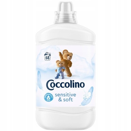 Płyn do płukania tkanin Coccolino Sensitive & Soft 1,7 l White