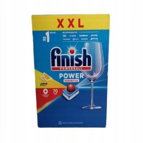 Finish Power Essential tabletki do zmywareki 70szt Lemon Finish Power Essential tabletki do zmywareki 70szt Lemon
