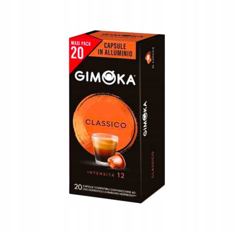 GIMOKA Kapsułki ekspresu Espresso Classico 20szt GIMOKA Kapsułki ekspresu Espresso Classico 20szt