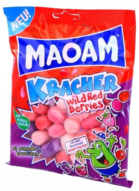 Gumy Owocowe HARIBO MaOaM Kracher Wild Red Berries 200g Gumy Owocowe HARIBO MaOaM Kracher Wild Red Berries 200g