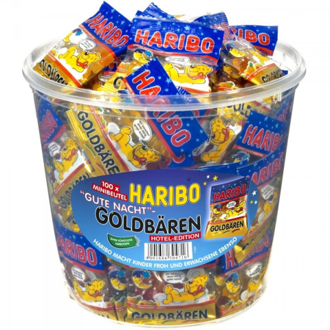HARIBO Żelki Gute Nacht Goldbären 1000 g z NIEMIEC HARIBO Żelki Gute Nacht Goldbären 1000 g z NIEMIEC