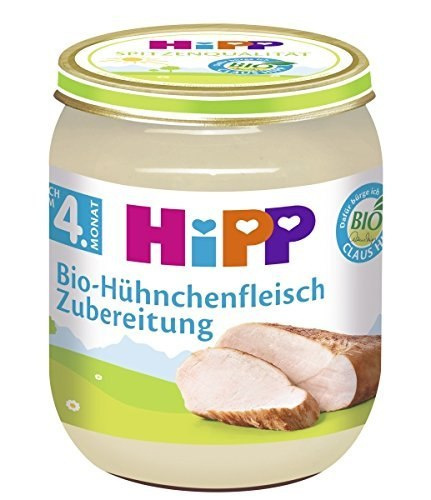 HIPP BIO KURCZAK Z OLEJEM RZEPAKOWYM 125g HIPP BIO KURCZAK Z OLEJEM RZEPAKOWYM 125g