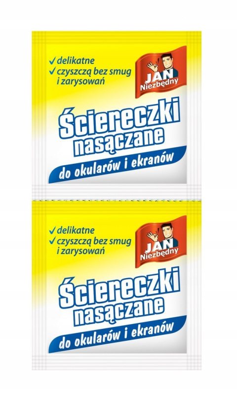 JAN NIEZBĘDNY ŚCIERECZKI NASĄCZONE DO OKULARÓW 30 JAN NIEZBĘDNY ŚCIERECZKI NASĄCZONE DO OKULARÓW 30