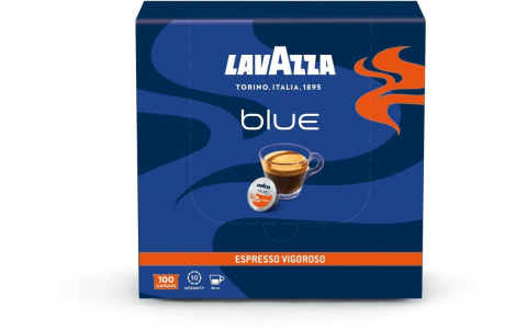 Kapsułki do Lavazza Blue Lavazza Blue Vigoroso Espresso 100 szt. Kapsułki do Lavazza Blue Lavazza Blue Vigoroso Espresso 100 szt.