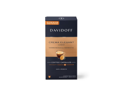 Davidoff Crema Elegant kapsułki do Nespresso 10szt Davidoff Crema Elegant kapsułki do Nespresso 10szt