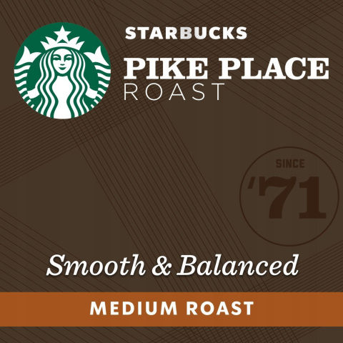 Kapsułki do Nespresso Starbucks Pike Place10szt