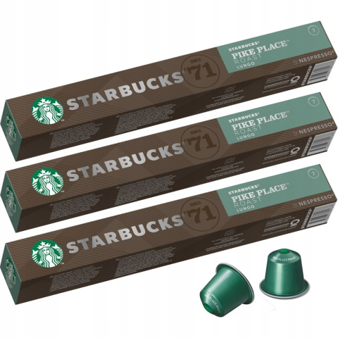 Kapsułki do Nespresso Starbucks Pike Place10szt