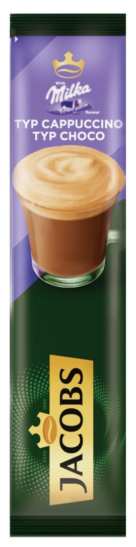 Kawa Jacobs Cappuccino Milka w saszetkach 8x15,8g
