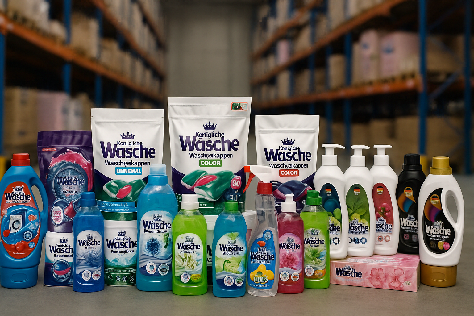 Königliche Wäsche - Niemieckie środki do prania i czystości!