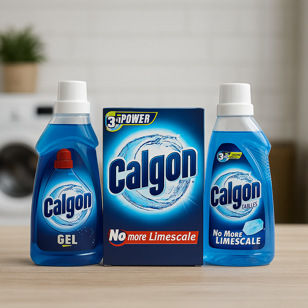 calgon – proszek do pralki – żel – tabletki – produkty przeciw kamieniowi