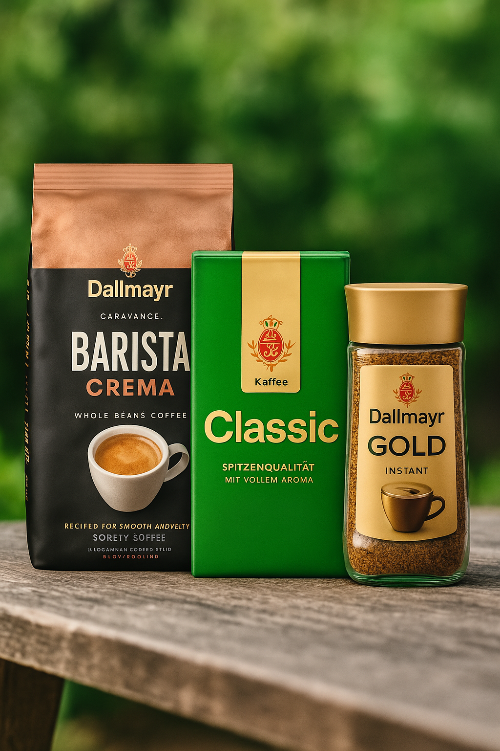 dallmayr – kawa ziarnista – kawa mielona – kapsułki do ekspresu 