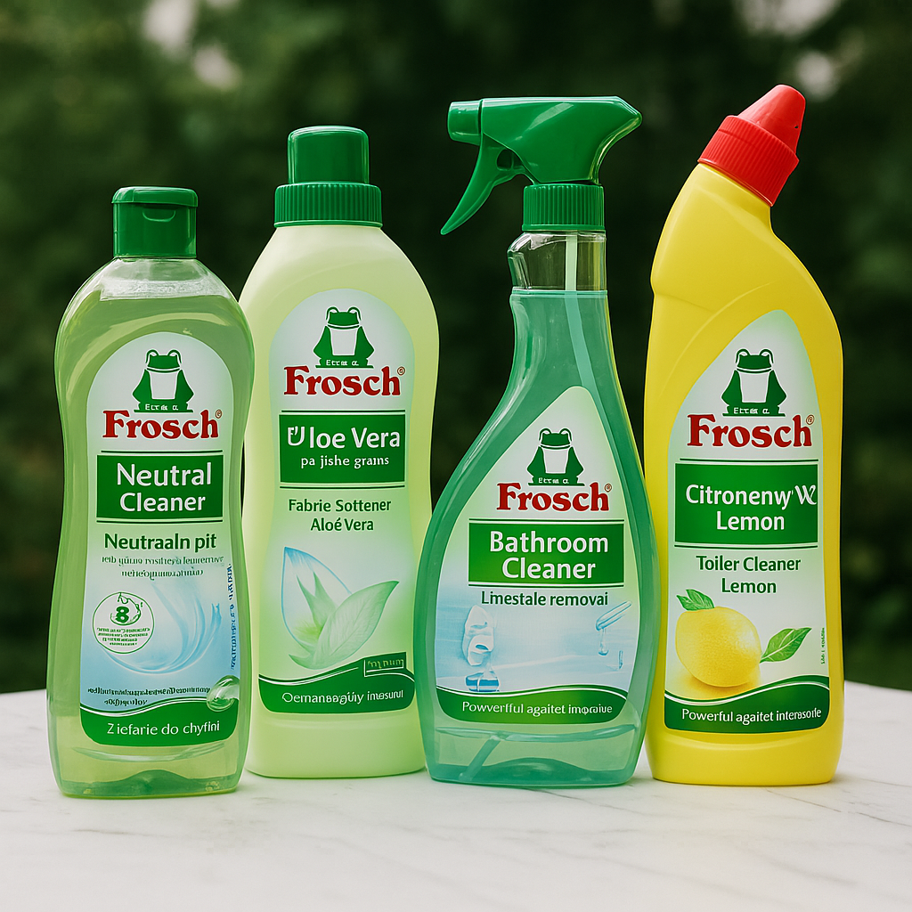 frosch – ekologiczne płyny chemii domowej