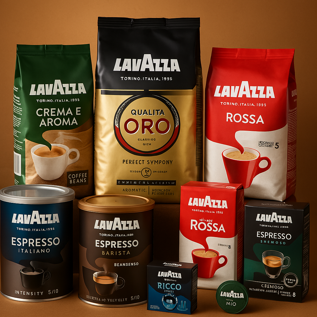 lavazza–kawa-ziarnista–kawa-mielona–kapsulki